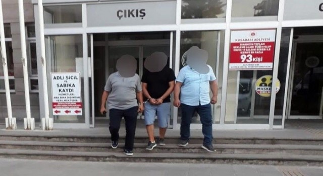 88 yıl kesinleşmiş hapis cezası bulunan şahıs Kuşadası’nda yakalandı