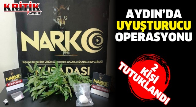 Uyuşturucu operasyonlarında 2 kişi tutuklandı