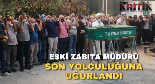 Kalp krizi geçirerek hayatını kaybeden eski zabıta müdürü Sarı son yolculuğuna uğurladı