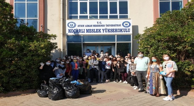 ADÜ Koçarlı MYO’da çevre bilinci için farkındalık etkinliği düzenlendi