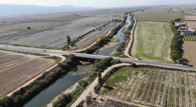 Aydın’daki kuraklık, Menderes’i etkiledi