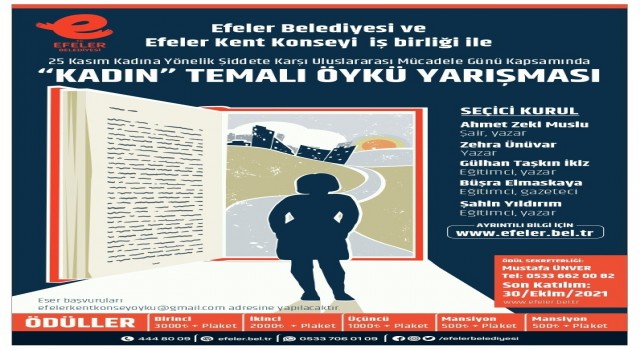 Efeler Belediyesi’nden ’kadın’ temalı öykü yarışması