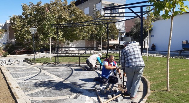 Germencik’te belediyenin çalışmaları aralıksız devam ediyor