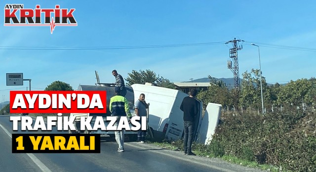 Aydın’da trafik kazası