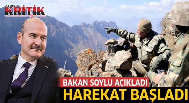 Bakan Soylu açıkladı: Harekat başladı