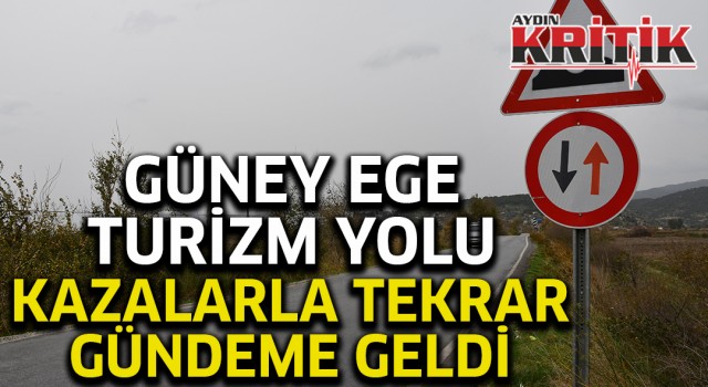 Güney Ege Turizm Yolu kazalarla tekrar gündeme geldi