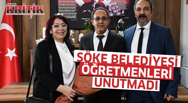 Söke Belediyesi Öğretmenleri unutmadı