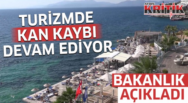 Turizmde kan kaybı devam ediyor