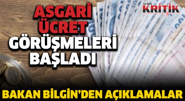 Asgari ücret görüşmeleri başladı