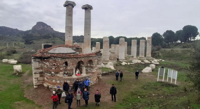 Aydınlı doğaseverler, Kral Yolu’nu ziyaret etti