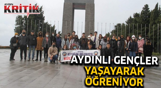 Aydınlı gençler yaşayarak öğreniyor