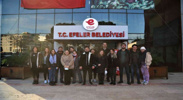 Efeler Belediyesi tıp öğrencilerini ağırladı