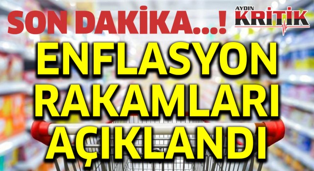 Son Dakika..! Enflasyon rakamları açıklandı