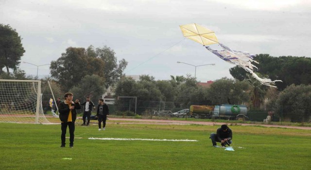 Aydın’da uçurtma şenliği yapıldı