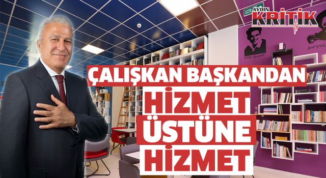 Çalışkan başkandan hizmet üstüne hizmet