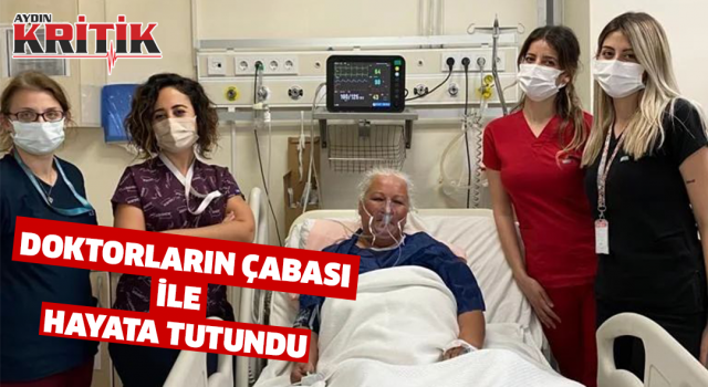 Doktorların çabası ile hayata tutundu