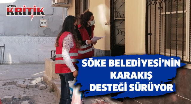 Söke Belediyesi’nin karakış desteği sürüyor