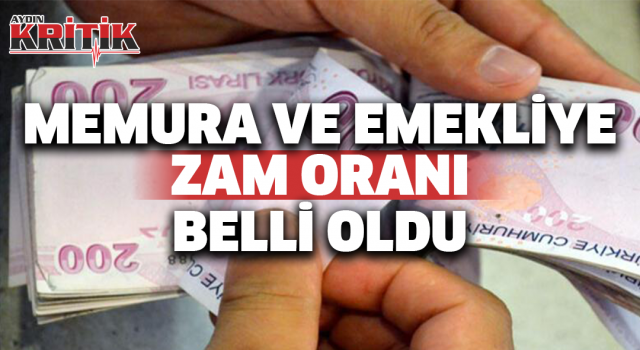 Son dakika! Memur ve Emekliye zam oranı belli oldu