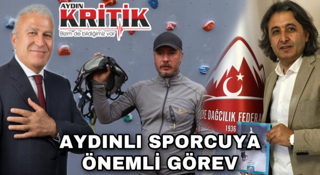 Aydınlı sporcuya önemli görev