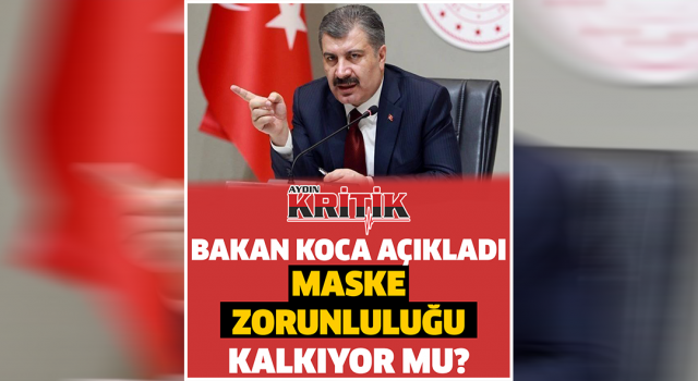 Bakan Koca Açıkladı Maske Zorunluluğu Kalkıyor Mu ?