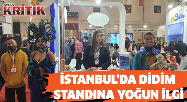 İstanbul'da Didim standına yoğun ilgi