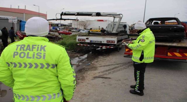 Aydın’da hurda ve atıl araçlar toplanıyor