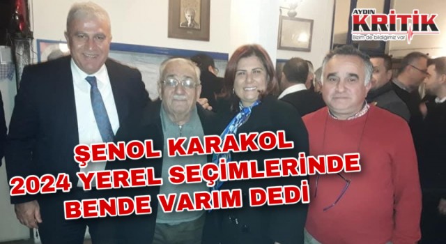 Şenol Karakol 2024 Yerel Seçimlerinde Bende Varım Dedi