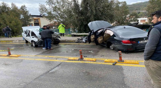 Söke’de trafik kazası: 2 yaralı