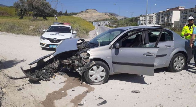 Aydın’da trafik kazası: 1 yaralı