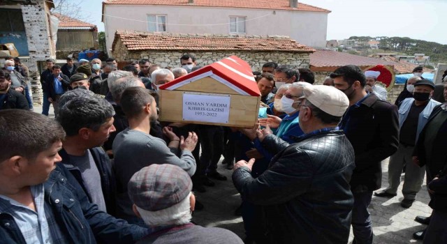 Kıbrıs Gazisi Yardım son yolculuğuna uğurlandı