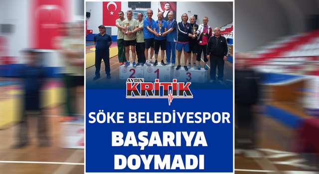 Söke Belediyespor Başarıya Doymadı