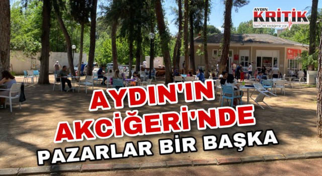 Aydın’ın Akciğeri’nde pazarlar bir başka