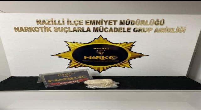 Nazilli’de uyuşturucu operasyonu