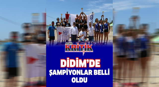 Didim’de şampiyonlar belli oldu