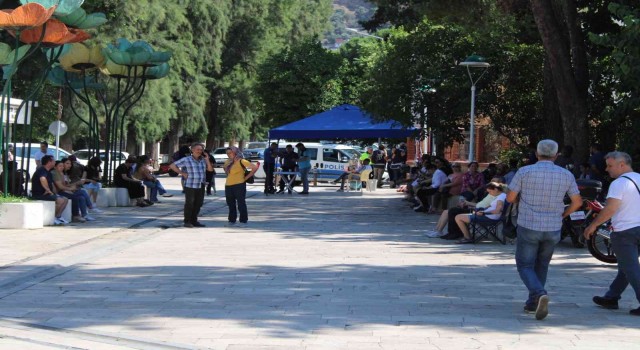 Sınavın ikinci gününde de manzara değişmedi