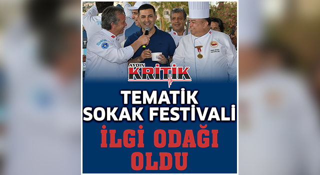 ”Tematik Sokak Festivali” ilgi odağı oldu