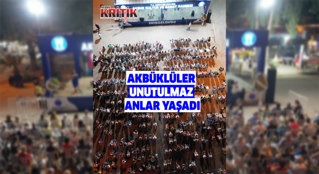 Akbüklüler yaz konserinde unutulmaz anlar yaşadı