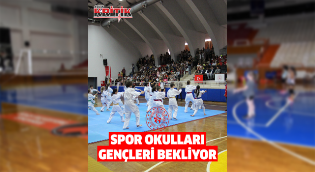 GSB Spor Okulları gençleri bekliyor