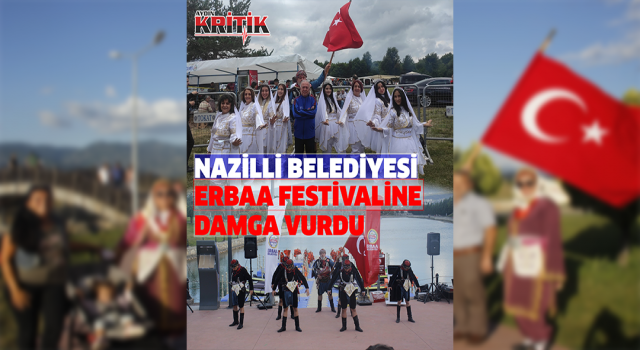 Nazilli Belediyesi Halk Dansları Topluluğu Erbaa festivaline damga vurdu