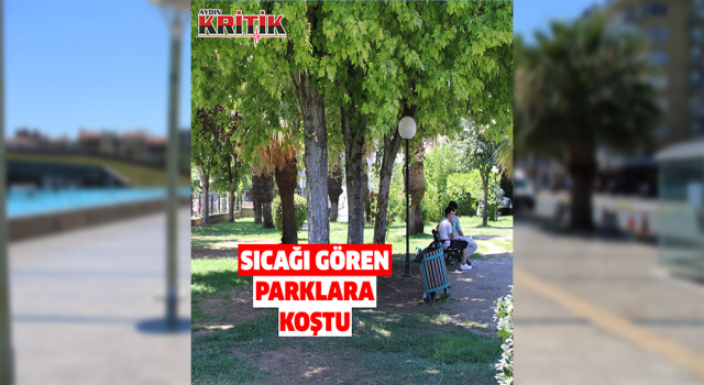 Sıcağı gören parklara koştu