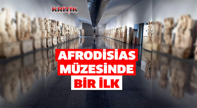 Afrodisias Müzesi bir ilke ev sahipliği yapacak