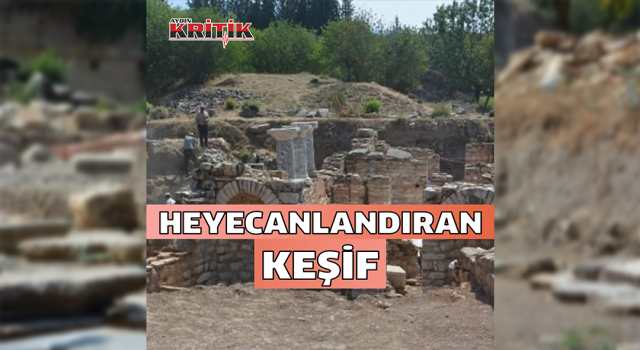 Afrodisias'ta heyecanlandıran keşif