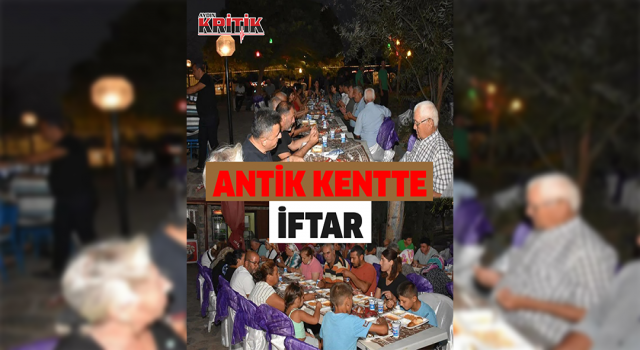 Antik kentte Muharrem ayı iftarı