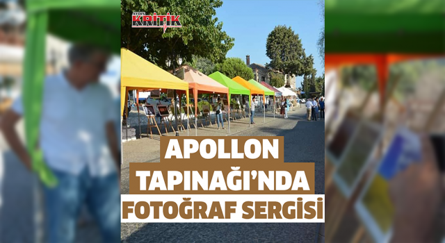 Apollon Tapınağı’nda fotoğraf sergisi gerçekleştirildi