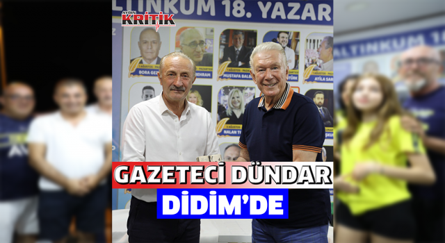 Gazeteci Dündar, Altınkum Yazarlar Festivali'ne katıldı