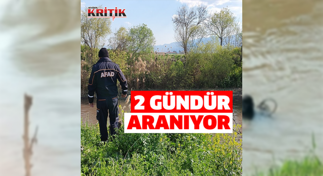 Menderes’e düşen genç, 2 gündür aranıyor