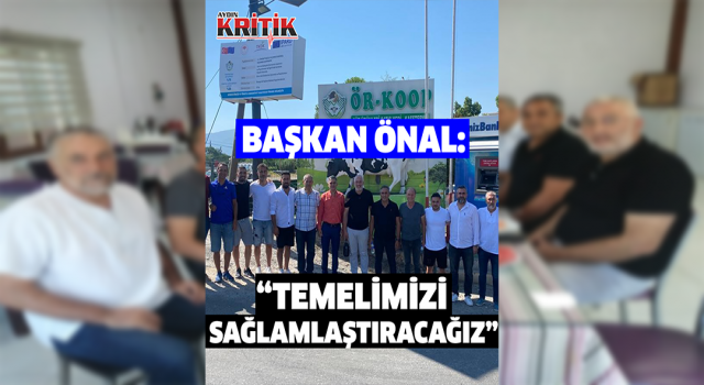 Nazilli Belediyespor Başkanı Önal: "Temelimizi sağlamlaştıracağız"