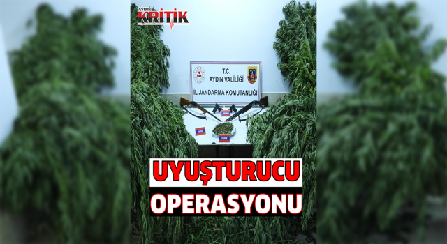 Nazilli’de uyuşturucu operasyonu