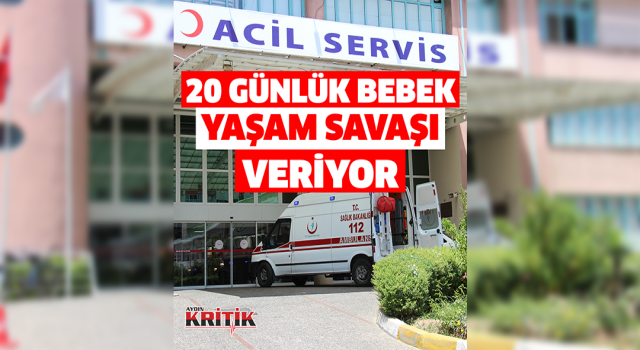 Üzerine demir pencere düşen 20 günlük bebek yaşam savaşı veriyor