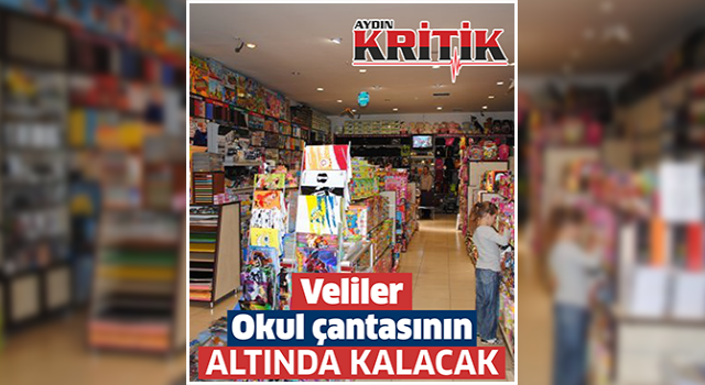 Veliler okul çantasının altında kalacak